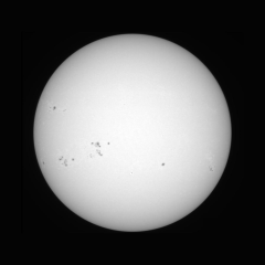 Image of Sun's photosphere