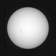 Image of Sun's photosphere