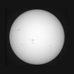 Image of Sun's photosphere