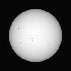 Image of Sun's photosphere