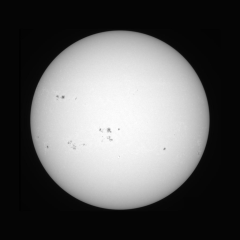 Image of Sun's photosphere