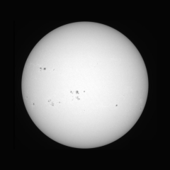 Image of Sun's photosphere