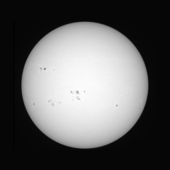 Image of Sun's photosphere