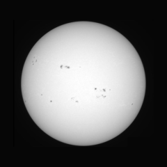 Image of Sun's photosphere