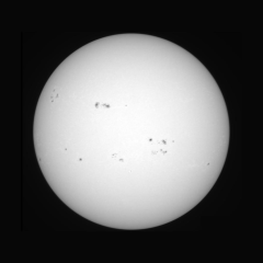 Image of Sun's photosphere