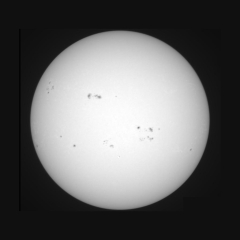 Image of Sun's photosphere