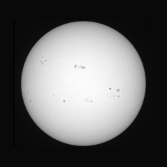 Image of Sun's photosphere