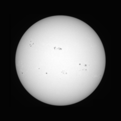 Image of Sun's photosphere