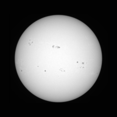 Image of Sun's photosphere