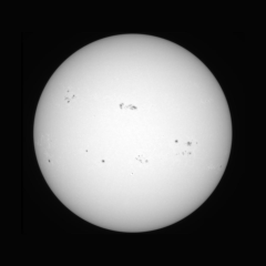 Image of Sun's photosphere