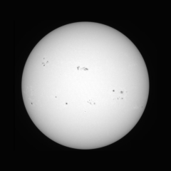 Image of Sun's photosphere