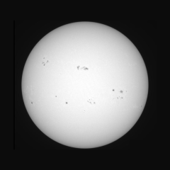 Image of Sun's photosphere