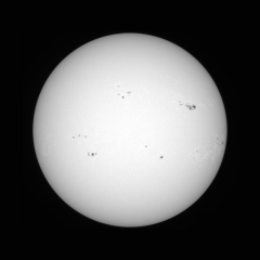 Image of Sun's photosphere