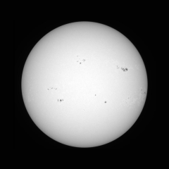 Image of Sun's photosphere