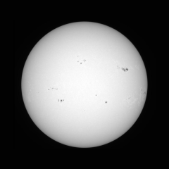 Image of Sun's photosphere