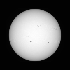 Image of Sun's photosphere