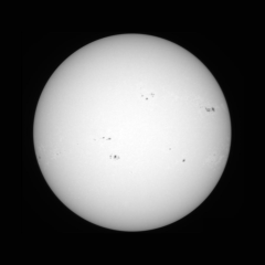 Image of Sun's photosphere