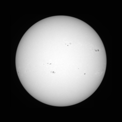 Image of Sun's photosphere