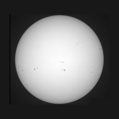 Image of Sun's photosphere