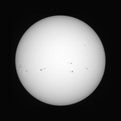 Image of Sun's photosphere