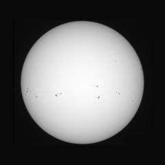 Image of Sun's photosphere