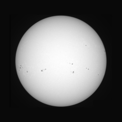 Image of Sun's photosphere