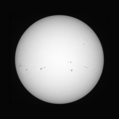 Image of Sun's photosphere