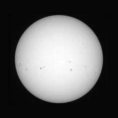 Image of Sun's photosphere