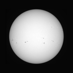 Image of Sun's photosphere