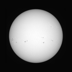 Image of Sun's photosphere