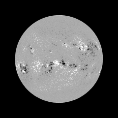 Image of Sun's magnetic field