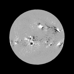 Image of Sun's magnetic field