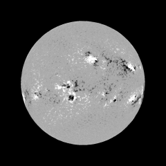 Image of Sun's magnetic field