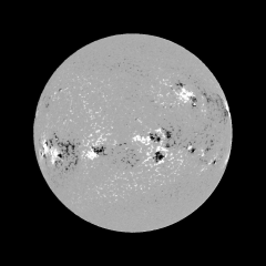 Image of Sun's magnetic field