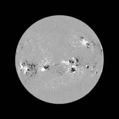 Image of Sun's magnetic field