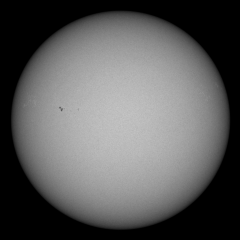 Image of Sun's photosphere