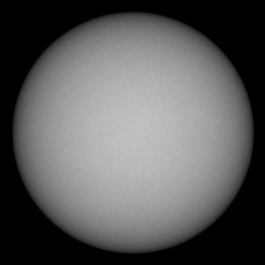 Image of Sun's photosphere