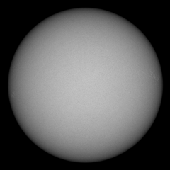 Image of Sun's photosphere