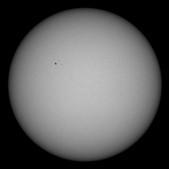 Image of Sun's photosphere