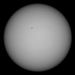 Image of Sun's photosphere