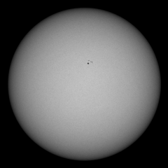 Image of Sun's photosphere