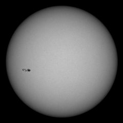 Image of Sun's photosphere