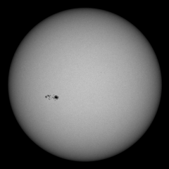 Image of Sun's photosphere