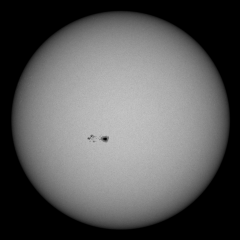 Image of Sun's photosphere