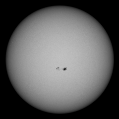 Image of Sun's photosphere