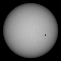 Image of Sun's photosphere