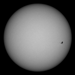 Image of Sun's photosphere