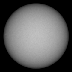 Image of Sun's photosphere