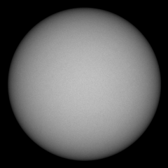 Image of Sun's photosphere