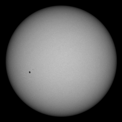 Image of Sun's photosphere